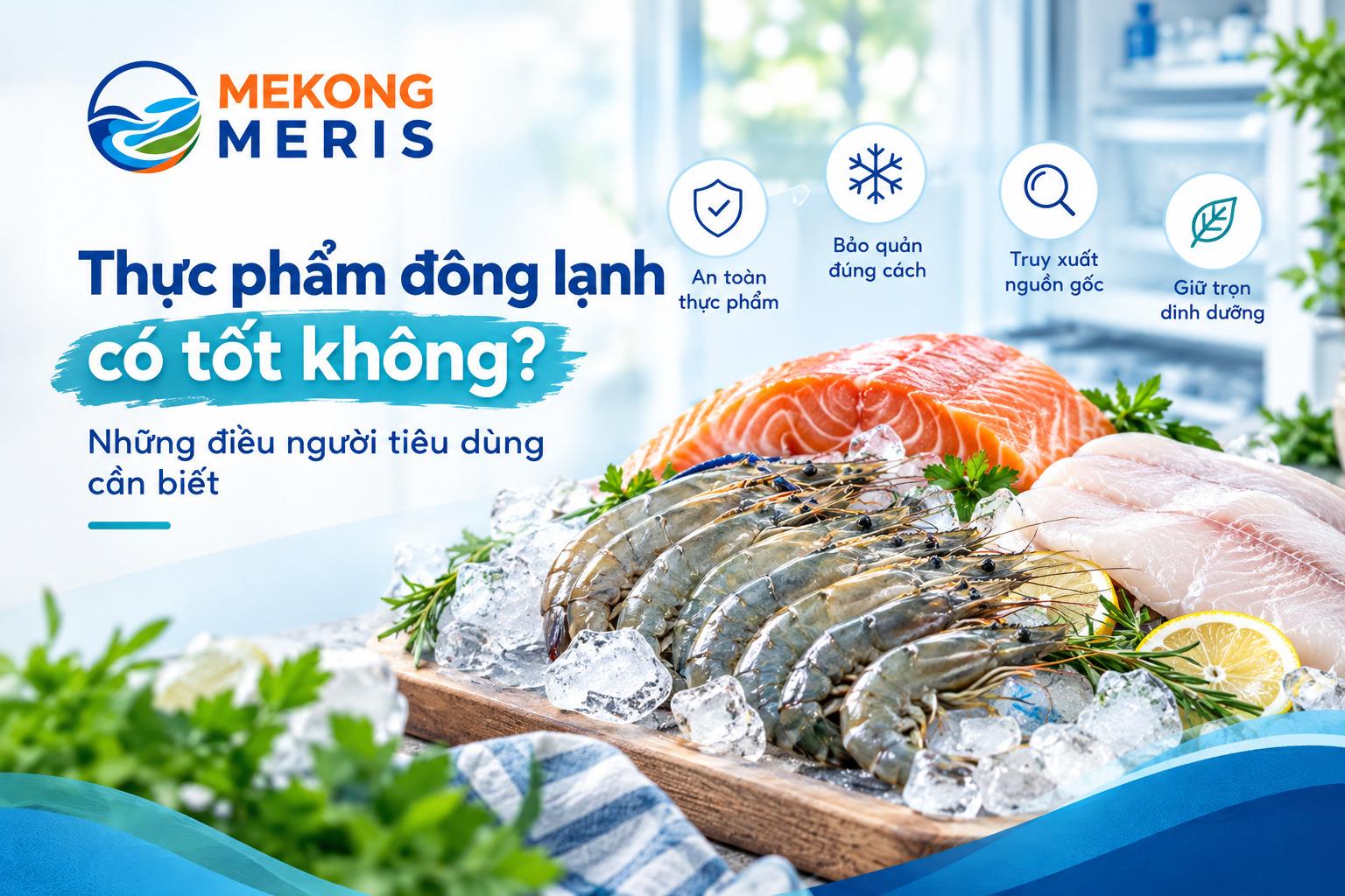 Thực phẩm đông lạnh có tốt không? Những điều người tiêu dùng cần biết