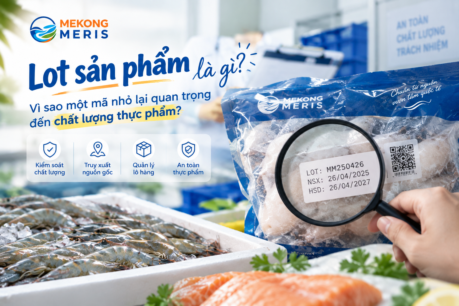 Lot sản phẩm là gì? Vì sao một mã nhỏ lại quan trọng đến chất lượng thực phẩm?